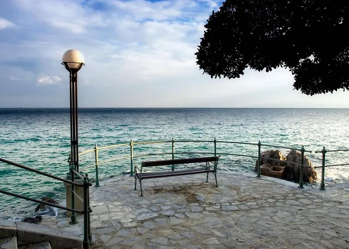 In With Sea View, Terrace, Air Conditioning, Wifi Apartman